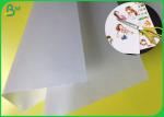 80GSM 31 x 35inches White Glassine Paper For Making Adhesive Tapes / Stickers