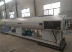 75 - 250mm PE Plastic Pipe Extrusion Machine, PE Water Supply Pipe Production