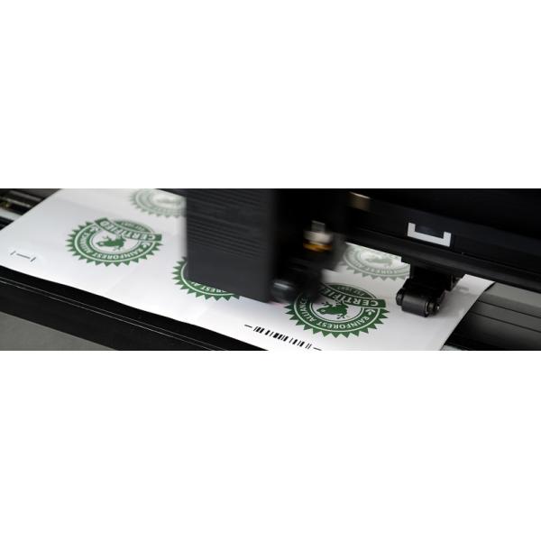 High Speed Vinyl Cutting Plotter 0-3500 RPM Servo Motor Speed