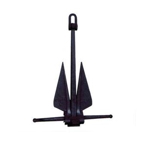China Danforth HHP A Type 5Tons 10Tons Black Paint Marine Boat Anchors wholesale