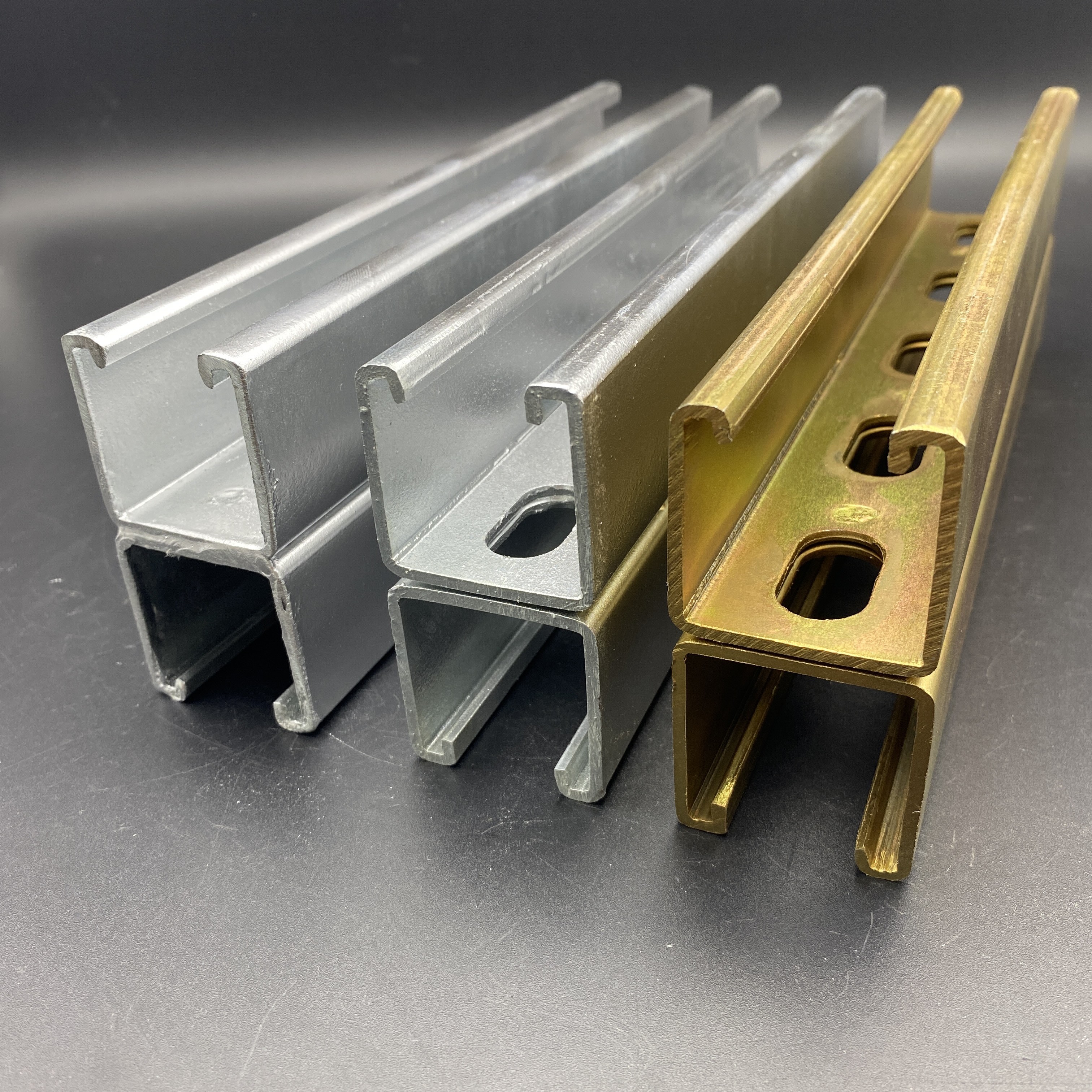 Zinc Plated Custom HDG Spot Welding Back to Back Unistrut Channel
