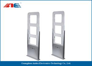 China EAS / AFI Alarm RFID Gate Reader For Library Entrance System Aisle Width 90CM wholesale