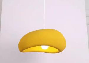China Cement and concrete and resin orange yellow handmake contemporary pendant lamp wholesale