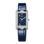 Popular Design Womens Fashion Watch Dress Jewelry With Genuine Leather Strap