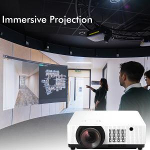 China 7500 Lumen Short Throw Laser Projector For Immersive Projection wholesale
