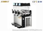 Stainless steel Commercial Slush Machine 12 Liter With Three bowls