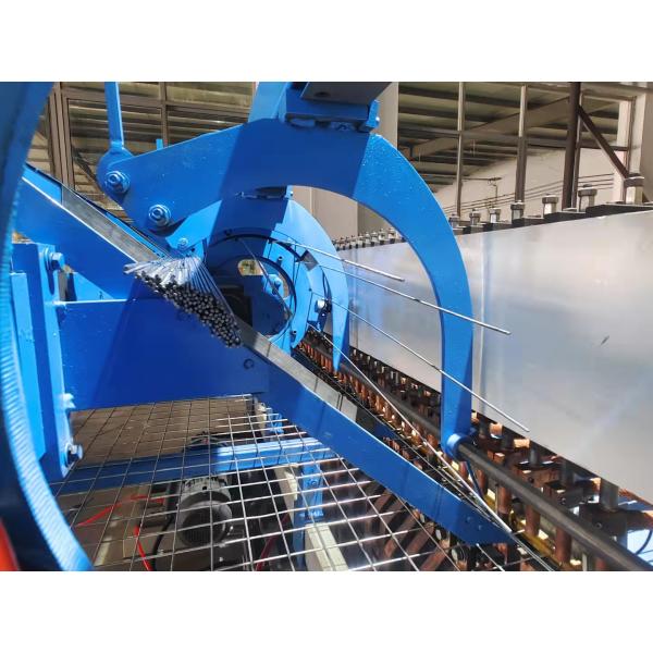 Hole Size 10*10cm Construction 3-6mm Welded Mesh Making Machine