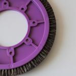 Stenter Machine Parts Finishing Machine Brush Wheel Mixed Bristle Pig Hair