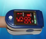 Handheld Pocket Fingertip Pulse Oximeter with Alarm AH - 50DL