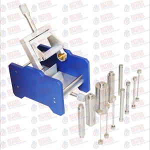 China Length 120mm ~ 150mm Cylindrical Mandrel Bend Tester Steel Material wholesale