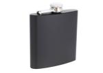 Matte Black Paint Kitchen Household Items 6oz Small Drinking Flask
