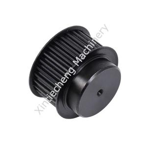 China Black Aluminum Timing Belt Pulley Black Cast Iron Timing Wheel wholesale