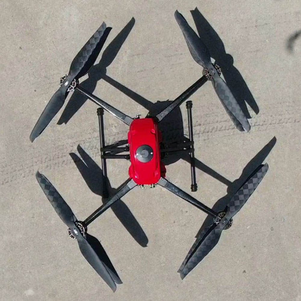 40KM 1.4Hours Long Range Surveillance Drones 8 Rotor Drone Payload 7KG Camera Custom HXN1-R