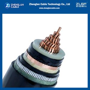 China 30KV Medium Voltage Power Cable XLPE/PVC insulation SWA/STP armour1x25mm2 Single Core MV Copper wholesale
