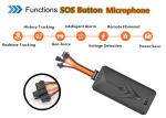 SOS Microphone 4G GPS Tracker LBS SMS Easy Hidden 140mAh Real Time
