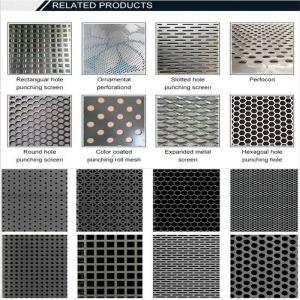 China Stylish Perforated Stainless Steel Sheet for Architectural Designs wholesale