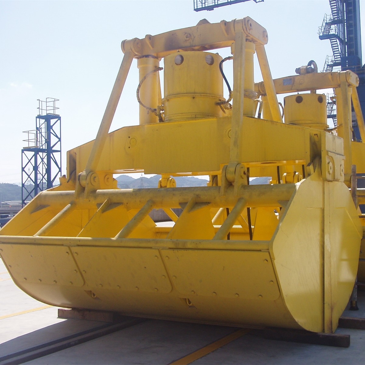 10cbm Leakage Proof Motor Electric Hydraulic Clamshell grab Bucket