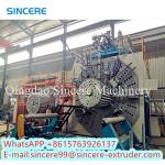 Spiral Winding Sewerage PE Polyethylene Pipe Production Line Plastic PP