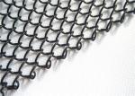 1.5mm Metal Coil Drapery Curtain SS 304 Hanging Mesh Fireplace Screens 5x5mm