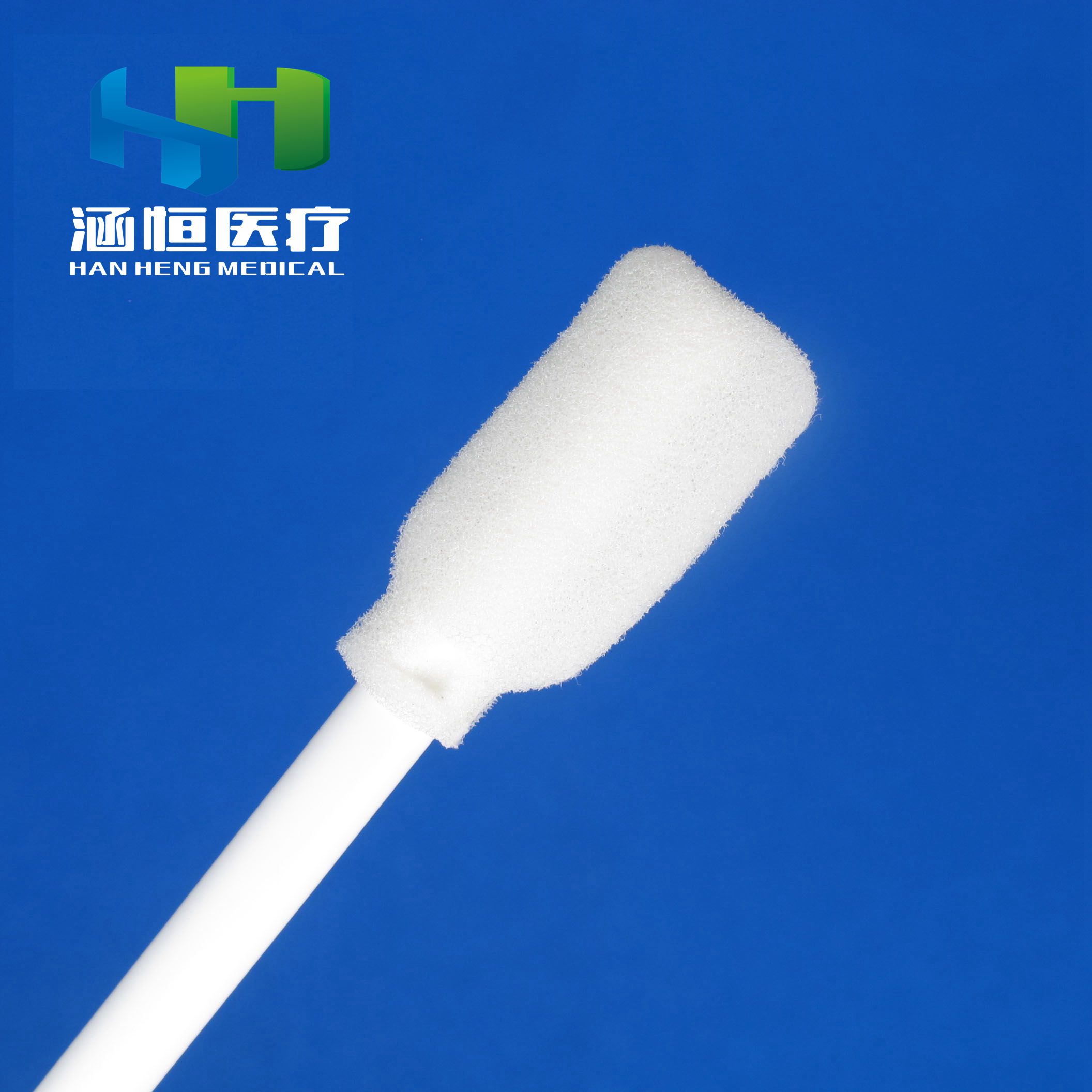 Sanitary 12.5cm Disposable Oral Care Sponge Swabs For Tooth Care