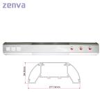 Aluminum Alloy Hospital Bedside Unit With Medical Gas Outlet