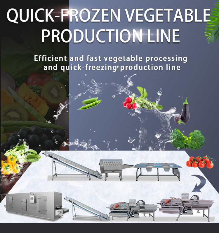 Automatic Brush Type Potato Fruit And Vegetable Processing Line