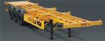 Heavy Mechanical Suspension Container Chassis Flatbed Truck Semi Trailer