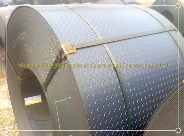 A36 RENTAI safety tread Tangshan hot rolled tear drop checkered plate