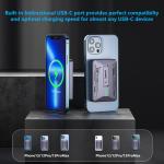 OEM Magnetic Power Bank mini compact magnet powerbank wireless charger