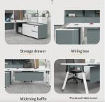 Contemporary Design Style Executive Computer Table for School Office Furniture