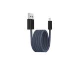 Magnetic USB A To Type-C cable fast charging cable 60W Portability Retractable 1