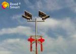 40W 50W Outdoor Solar Street Lamps Intelligent Power Controlled With Five Years
