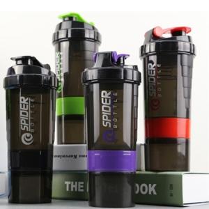 China Free BPA 600ml Plastic Protein Shaker Bottle Fitness Workout Tools wholesale