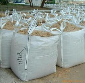 China pp fabric U style super sack bags for packaging 1 tonne industry sand wholesale