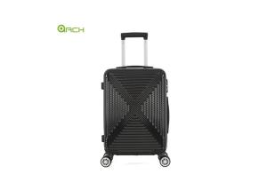 China ABS PC Hard Sided Trolley Case Travel Luggage with Spinner Wheels wholesale