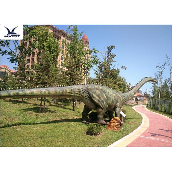 Realistic Rubber Outdoor Dinosaur Statues For Plaza Remote Control
