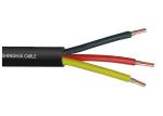 Copper Conductor Reliable Fire Performance Cable Colored PVC Insulated Sheathed