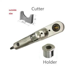 China Spot Welding Electrode Tip Dresser With Cutter And Holder Manual / Handheld Pneumatic Electrode Tip Dresser wholesale