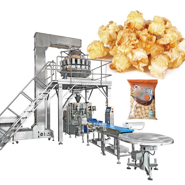 Automatic Vertical Weighing Filling Pouch Bag Snack Coffee Bean Cereal Dog Food