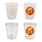 Customizable Sublimation Shot Glass Blanks 1.5oz 3oz For Sublimation Printing