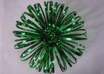 5" Luxury Fancy bows for New Year decoration , hand made PET Firework Bow