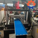 0.5-0.9mm Rack Shelves Roll Forming Machine Color Steel Galvanzied Steel Back