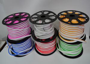 China Extrusion Series Led Neon Flex Rope Light Silicon 12V / 24V Mini Size wholesale