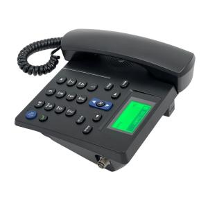 China FM Radio GSM Wireless Desktop Phone , Wireless GSM Landline Phone SMS Phone Book wholesale