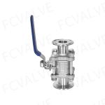 DN15-DN100 Stainless Steel PC Quick Connector Ball Valve for Household Usage at