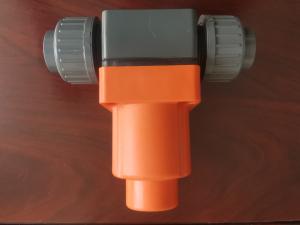 China PVC Nontoxic Diaphragm Valve With Pneumatic Actuator Abrasion Resistant wholesale