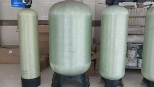 China Commercial PE Liner FRP Pressure Vessel Grey Color Easy Installation wholesale