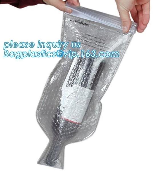 Reusable Wine Bottle Protector for Double Layer Bubble Wine Bottle Protector,