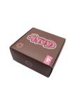 White Cardboard Paper Takeaway Sushi Box Matt Or Gloss Lamination 350GSM
