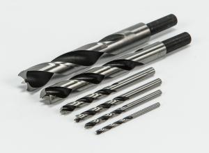 China Brad Point Wood Drill Bits Straight Shank For Soft Wood / Hard Wood / Plywood wholesale